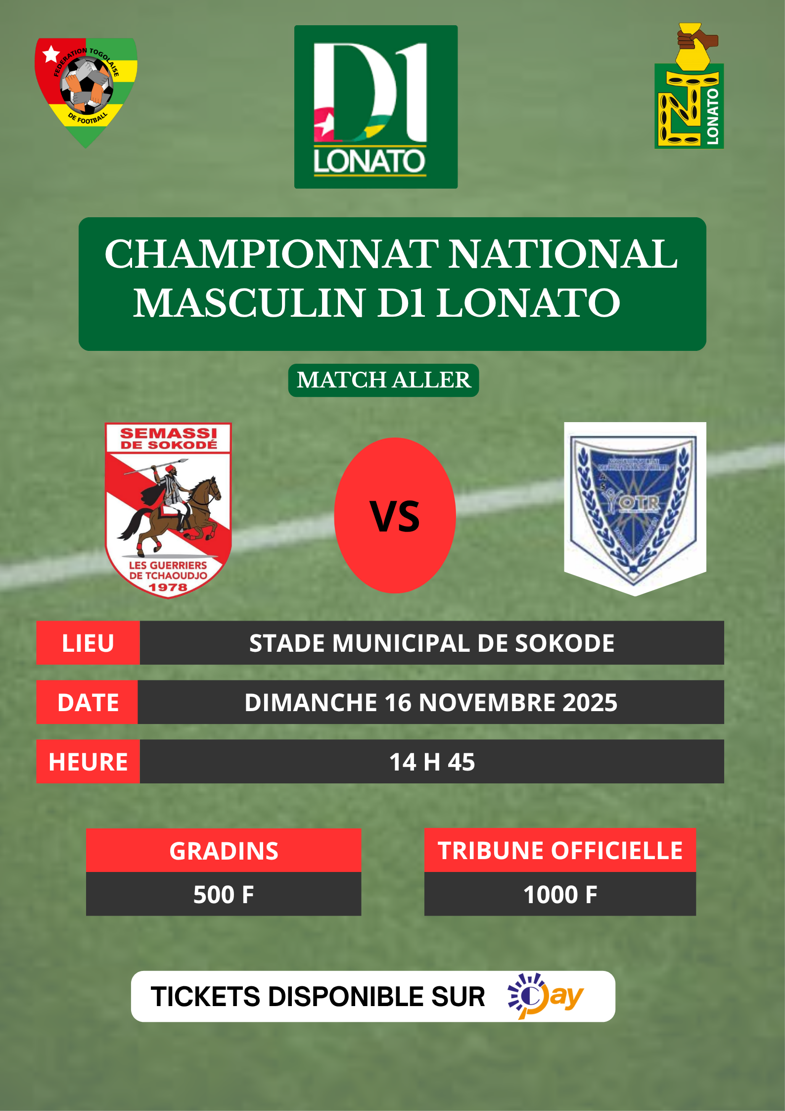 CHAMPIONNAT NATIONAL MASCULIN D1